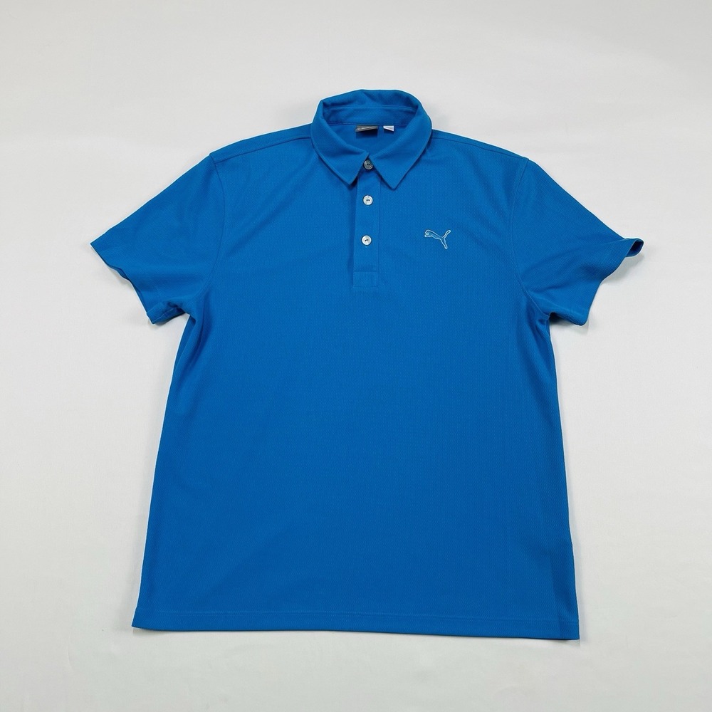 PUMA Polo Golf Shirt Dry Cell Youth Boys Size Large